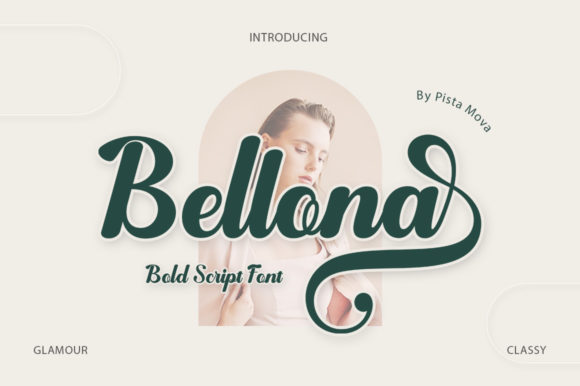Bellona: A Charming Script Font for Elegant Branding Projects