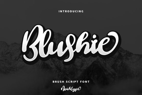 Blushie: A Delicate Handwritten Font for Elegant Editorial Design