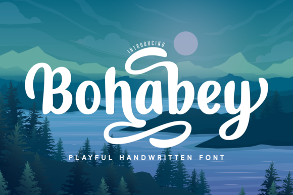 Bohabey: A Playful Handwritten Font for Scroll-Stopping Digital Campaigns