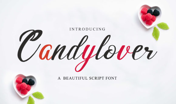 Candylover: A Handwritten Font for Modern Campaign Design