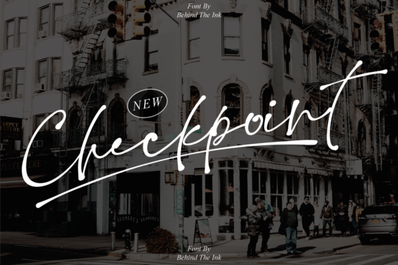Checkpoint: A Sophisticated Script Font for Modern Branding