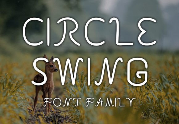 Circle Swing: A Handwritten Font for Crafters