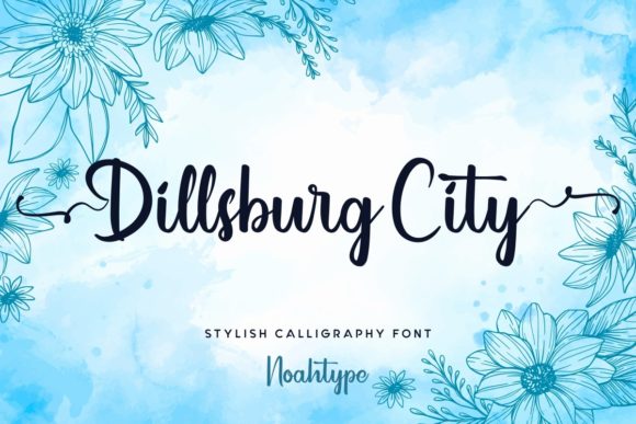 Dillsburg City: A Premium Script Font for Makers