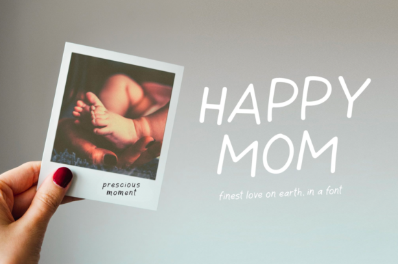 Happy Mom Font: A Small Business Branding Upgrade Story