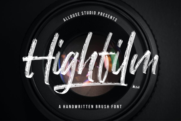 Highfilm: A Dancing Script Font for Makers