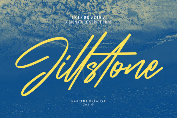 Jillstone: A Luxury Handwritten Font for Marketers