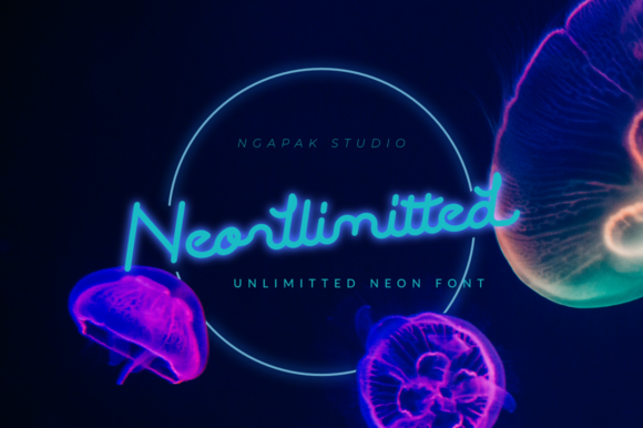 Neonllimitted: A Handwritten Font for Modern Branding