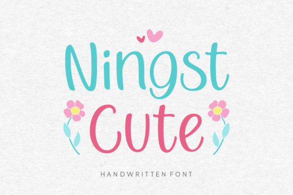 Ningst Cute: A Designer’s Take on This Playful Script