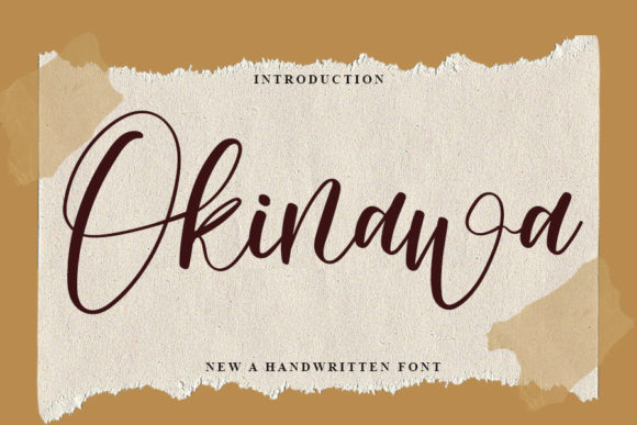 Okinawa: A Script Font That Elevates Small Business Branding
