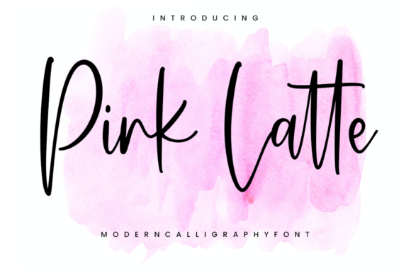 Pink Latte: A Delicate Script Font for Scroll-Stopping Digital Design