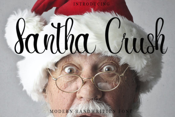 Santa Crush: A Sweet Script Font That Elevates Small Business Branding