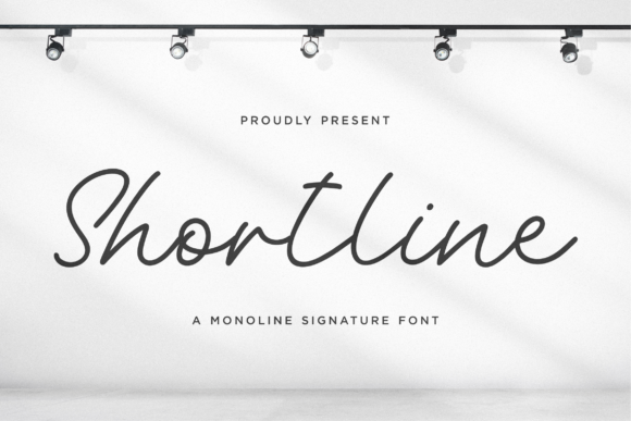 Shortline: The Handwritten Font That Elevates Digital Marketing Design