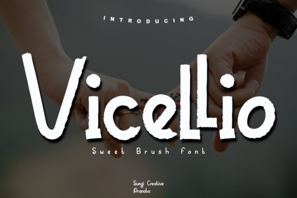 Vicello: A Charming Handwritten Font for Crafters and Makers