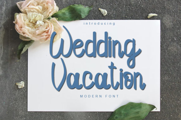 Wedding Vacation Font: A Small Business Branding Upgrade Story